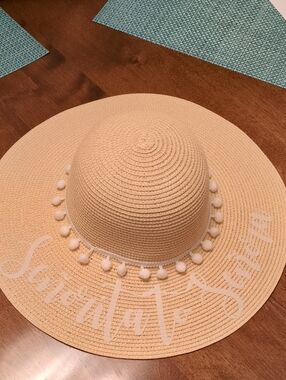 Senorita To Senora Bride Pom-Pom Sun Hat